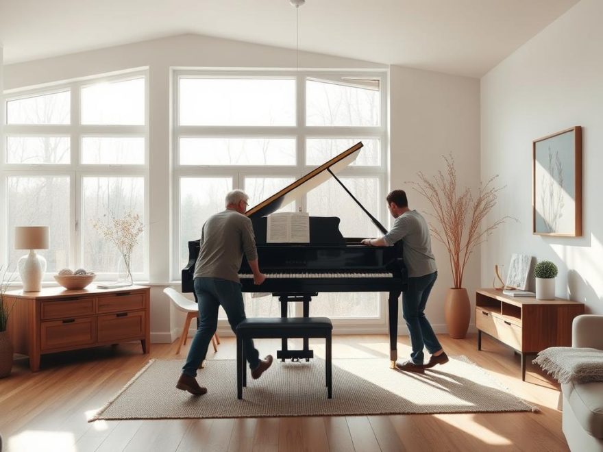 flytte piano hus