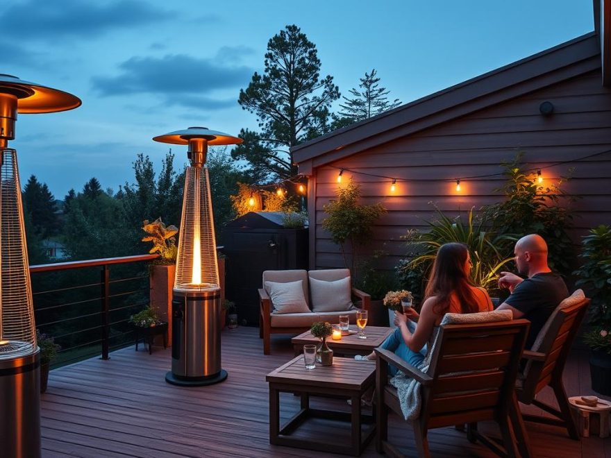 forleng utekosen med terrassevarmer