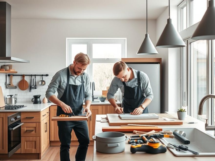 håndverkere for kjøkkenrenovering