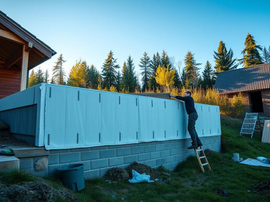 isolering av grunnmur utvendig