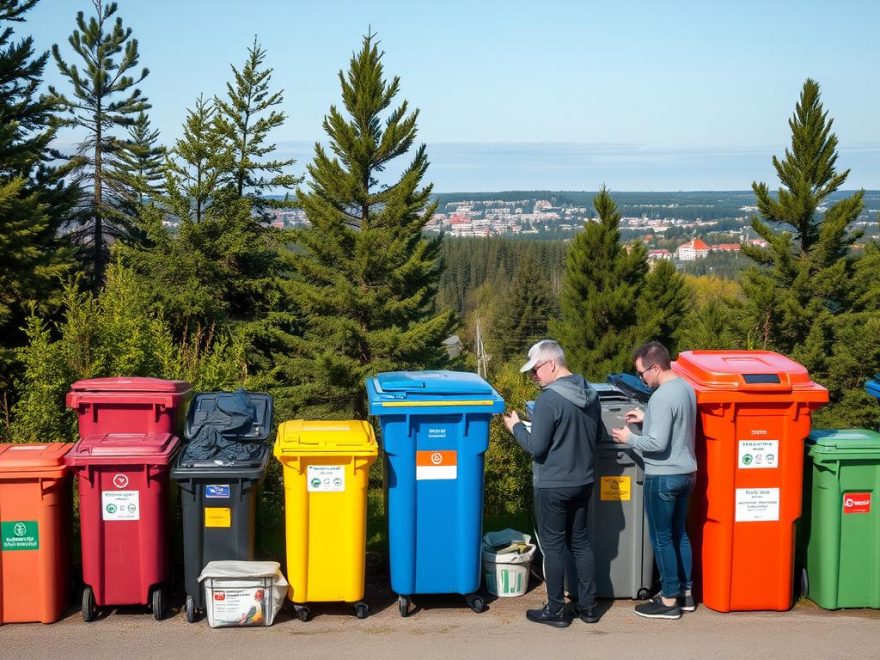 leie container avfall