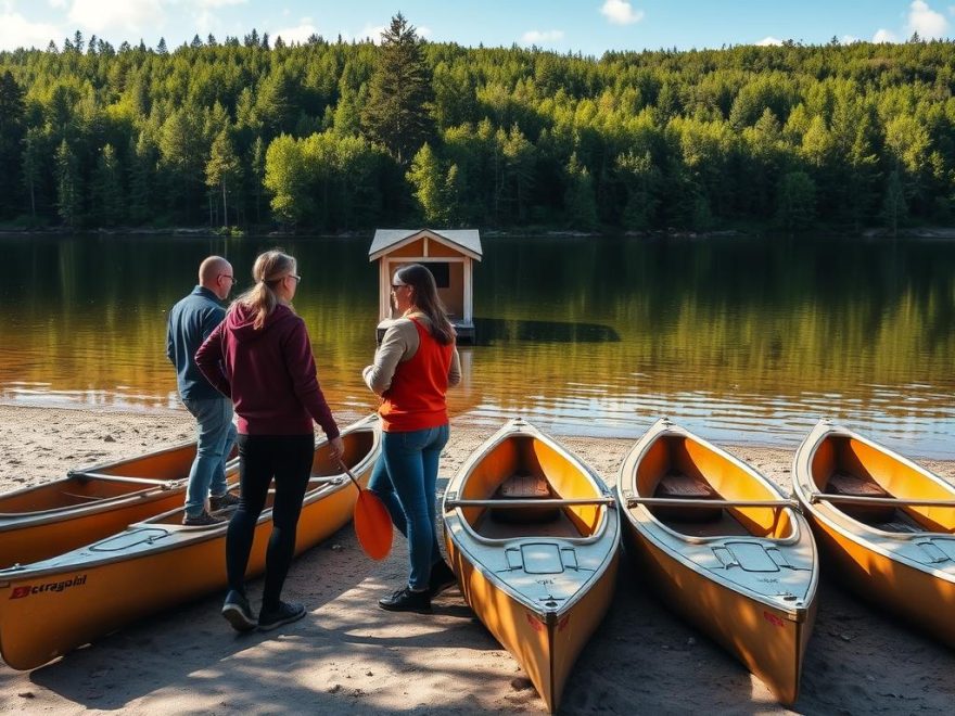 leiekontrakt kajakk