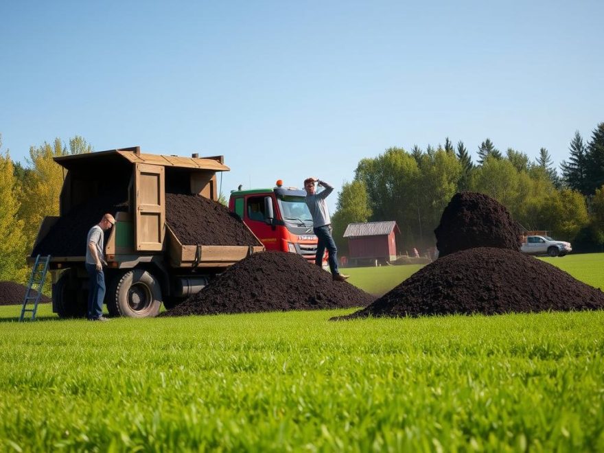 levering toppjord