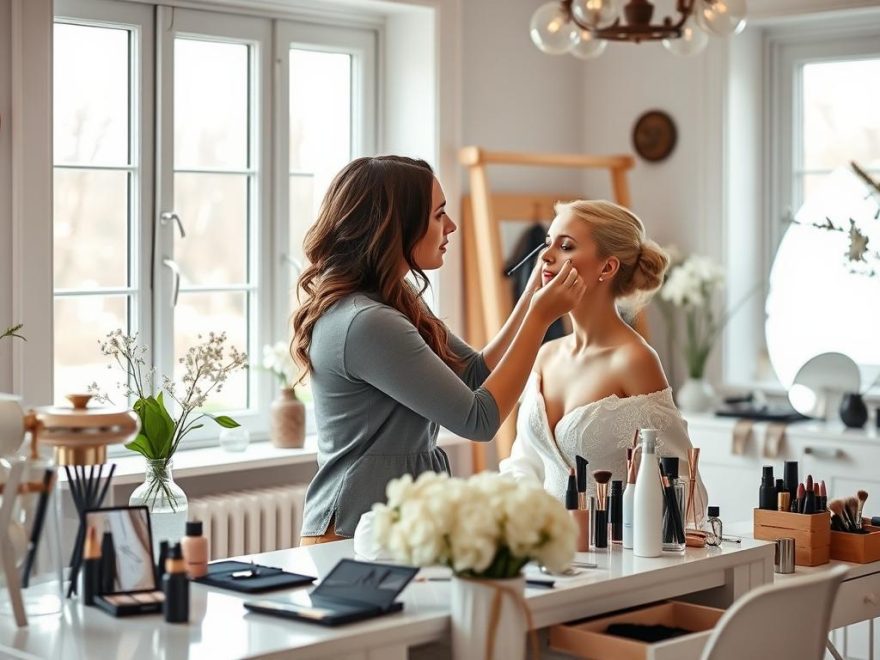 makeupartist, skjønnhet, bryllup, event