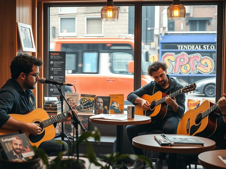 musikkdistribusjon og promotering