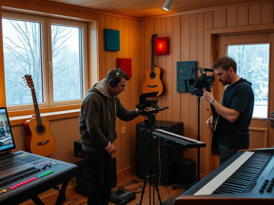 musikk/lyd, foto og video