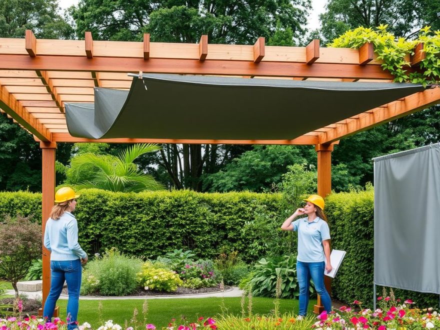 pergola materialvalg