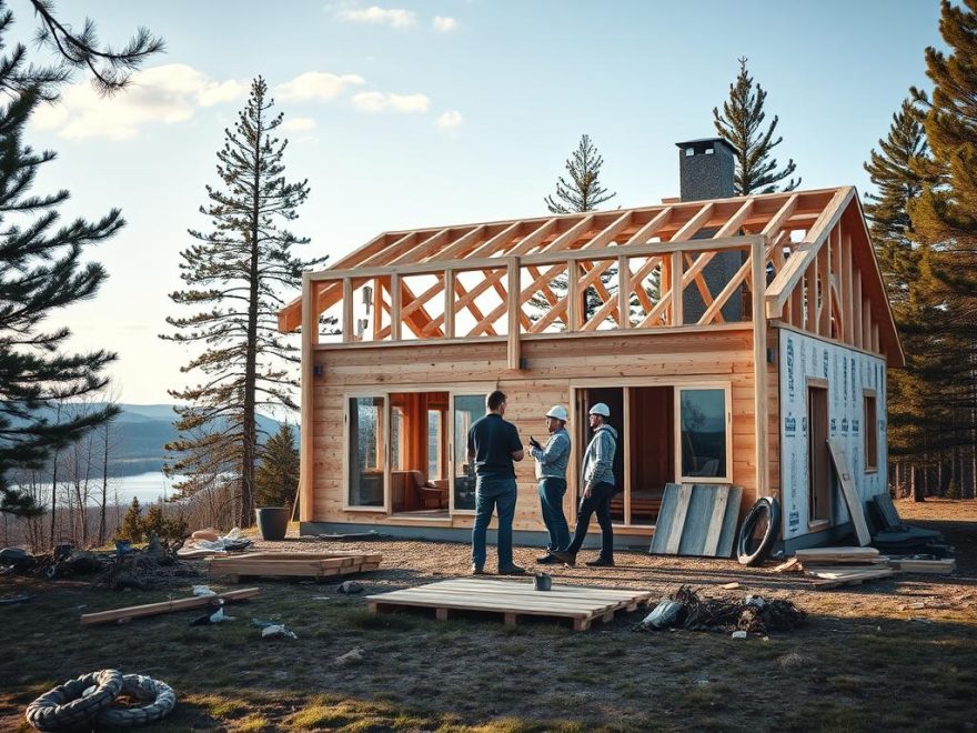 pris på å bygge hus